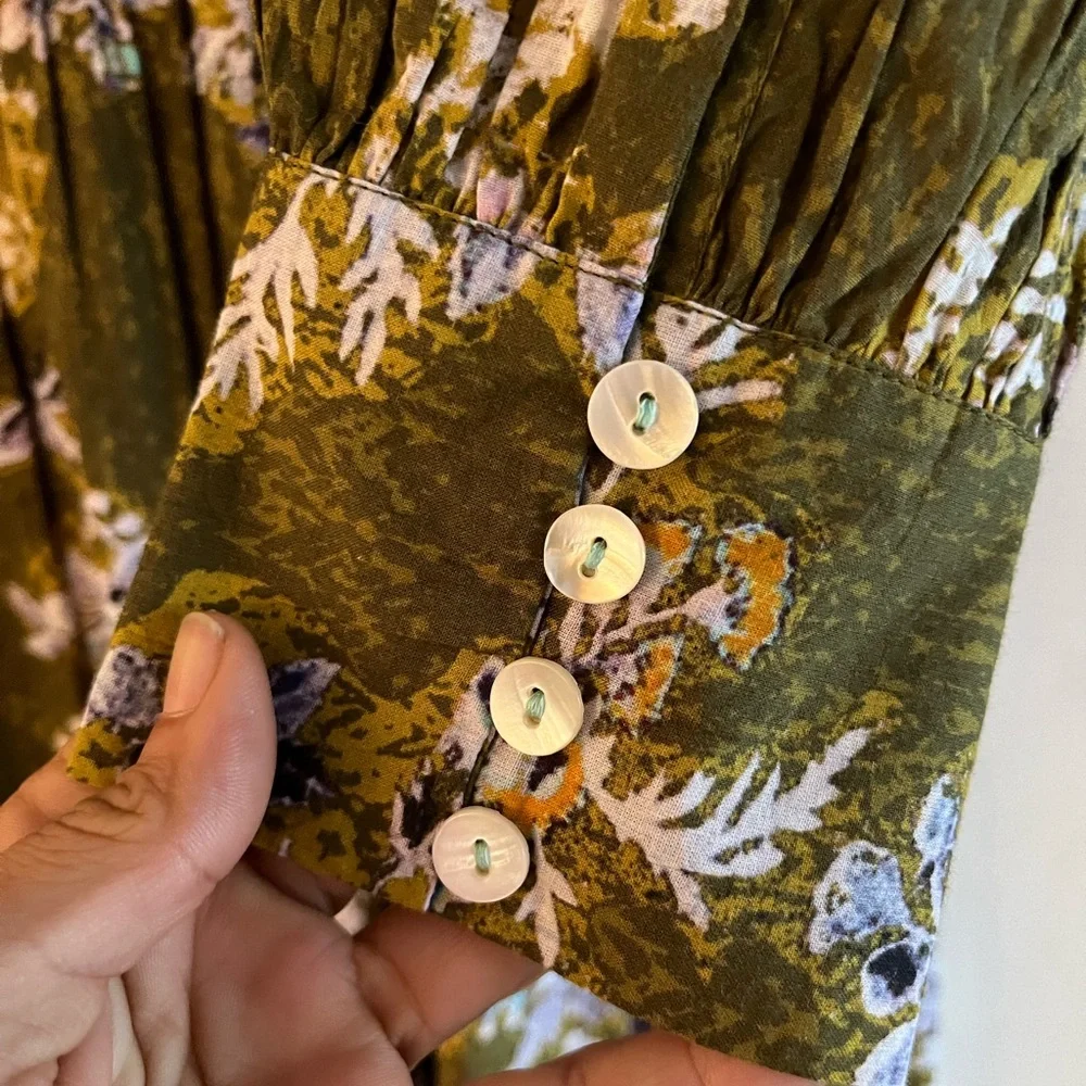 Anthropologie Ro's Garden Indiana Midi Dress - Picture 4 of 7